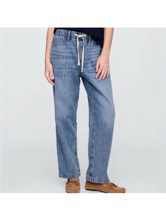 GAP Pants - GAP Women’s 100% Cotton Size XS Relaxed Easy Jean Medium Indigo